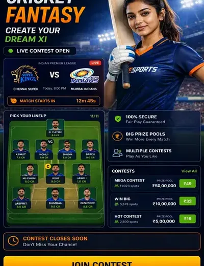 Betmgm (play mgmpro) fantasy cricket & matchday visual 3